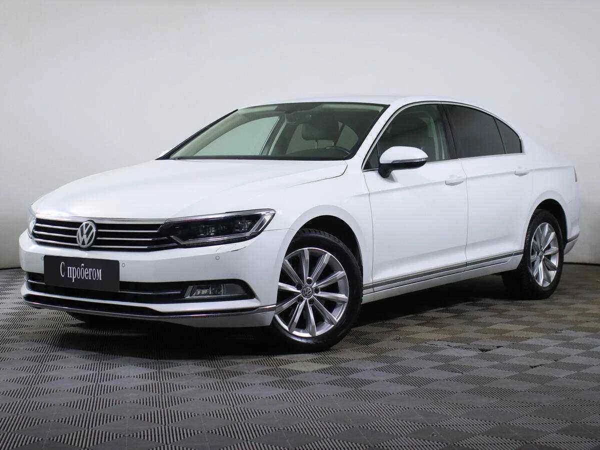 Volkswagen Passat, Белый, 2016, Робот, 152 л.с., цена от 1 180 000 руб.