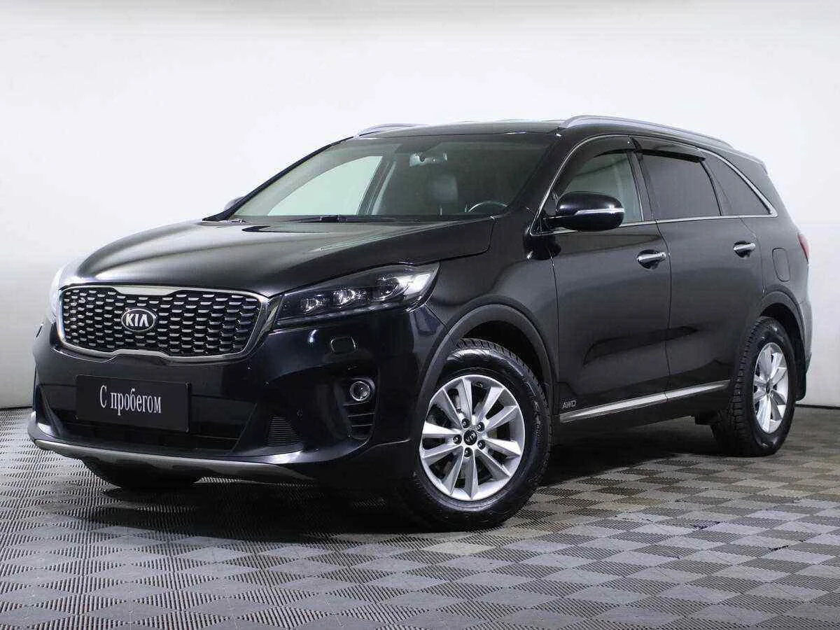 KIA Sorento, Черный, 2019, Автоматическая, 188 л.с., цена от 1 915 000 руб.