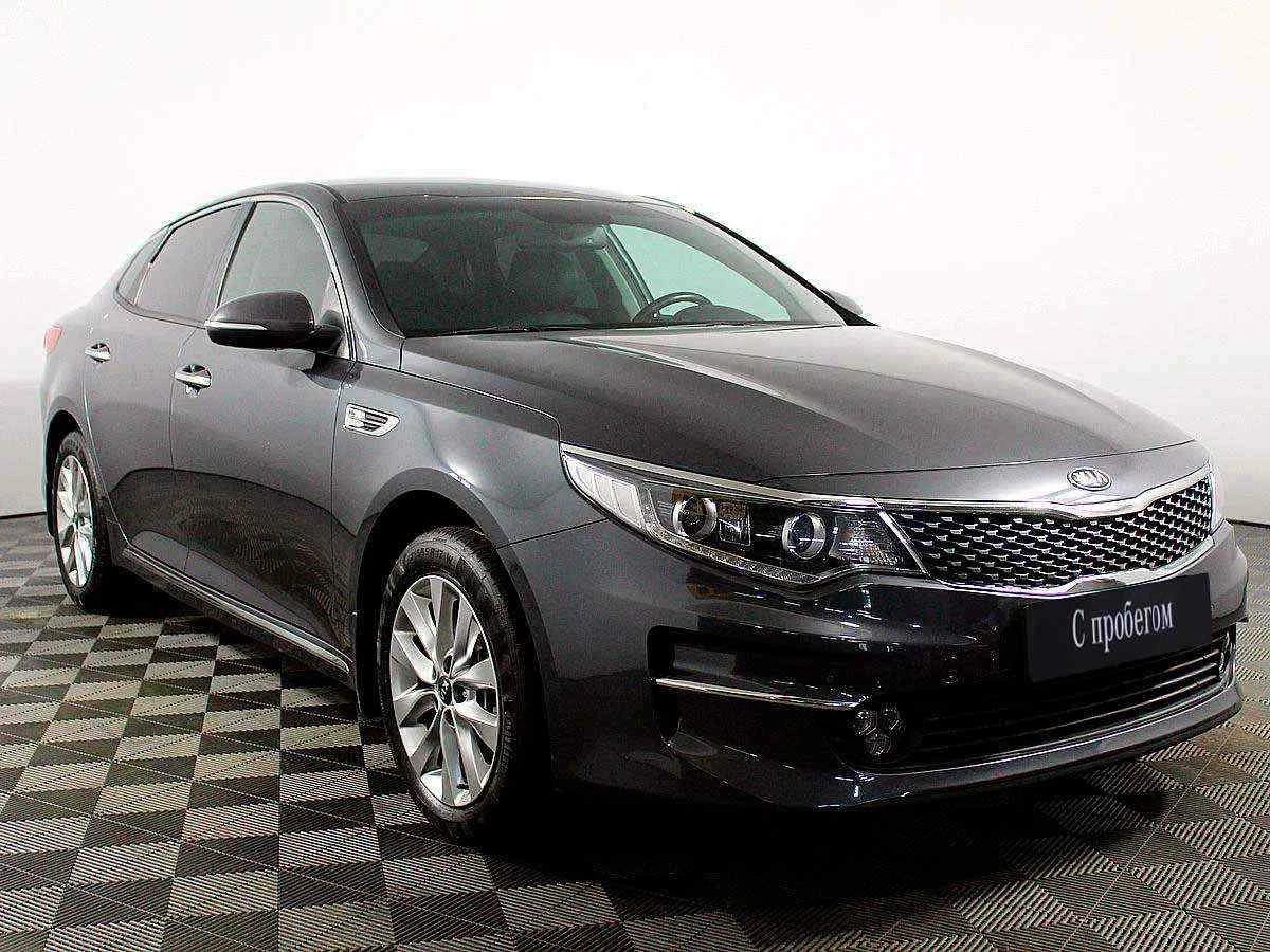 KIA Optima, Черный, 2016, Автоматическая, 188 л.с., цена от 1 278 000 руб.