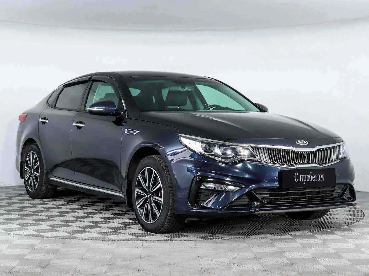 KIA Optima, Синий, 2019, Автоматическая, 188 л.с., цена от 1 526 000 руб.
