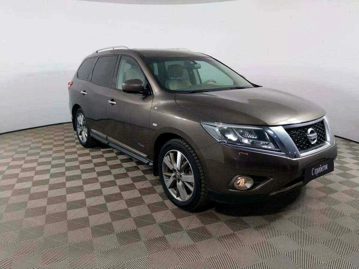 Nissan Pathfinder, Коричневый, 2014, Вариатор, 234 л.с., цена от 1 356 000 руб.