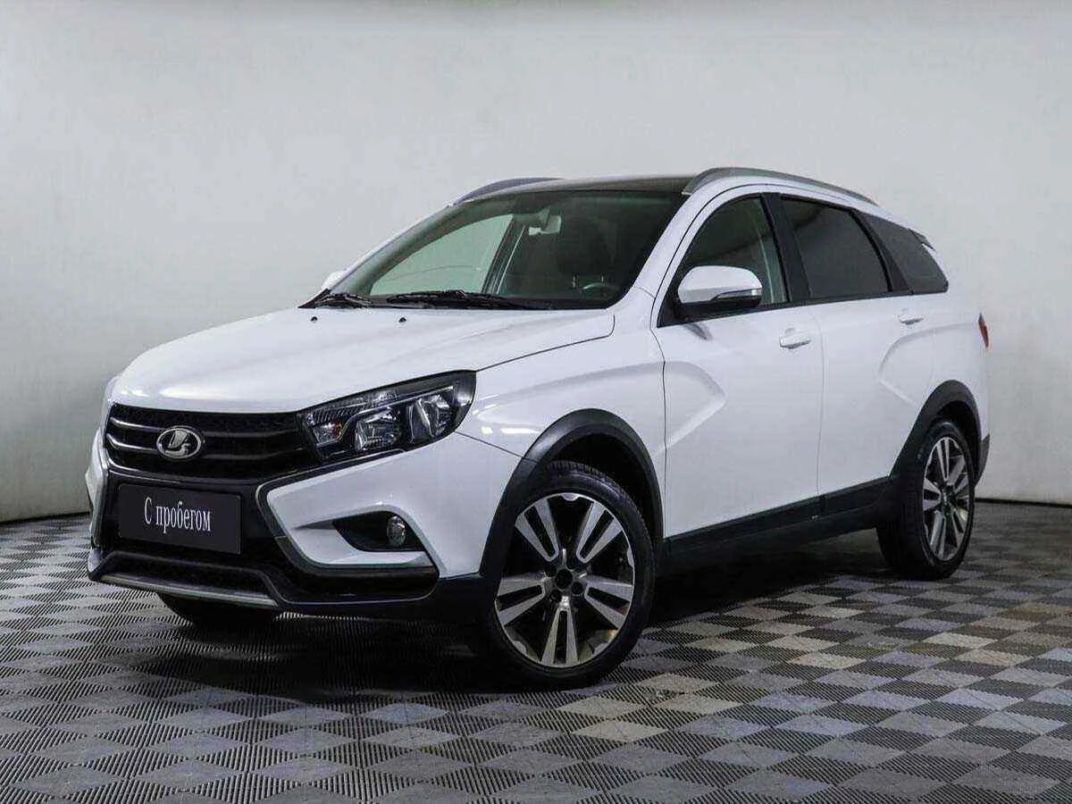 LADA Vesta SW Cross, Белый, 2019, Робот, 122 л.с., цена от 593 000 руб.