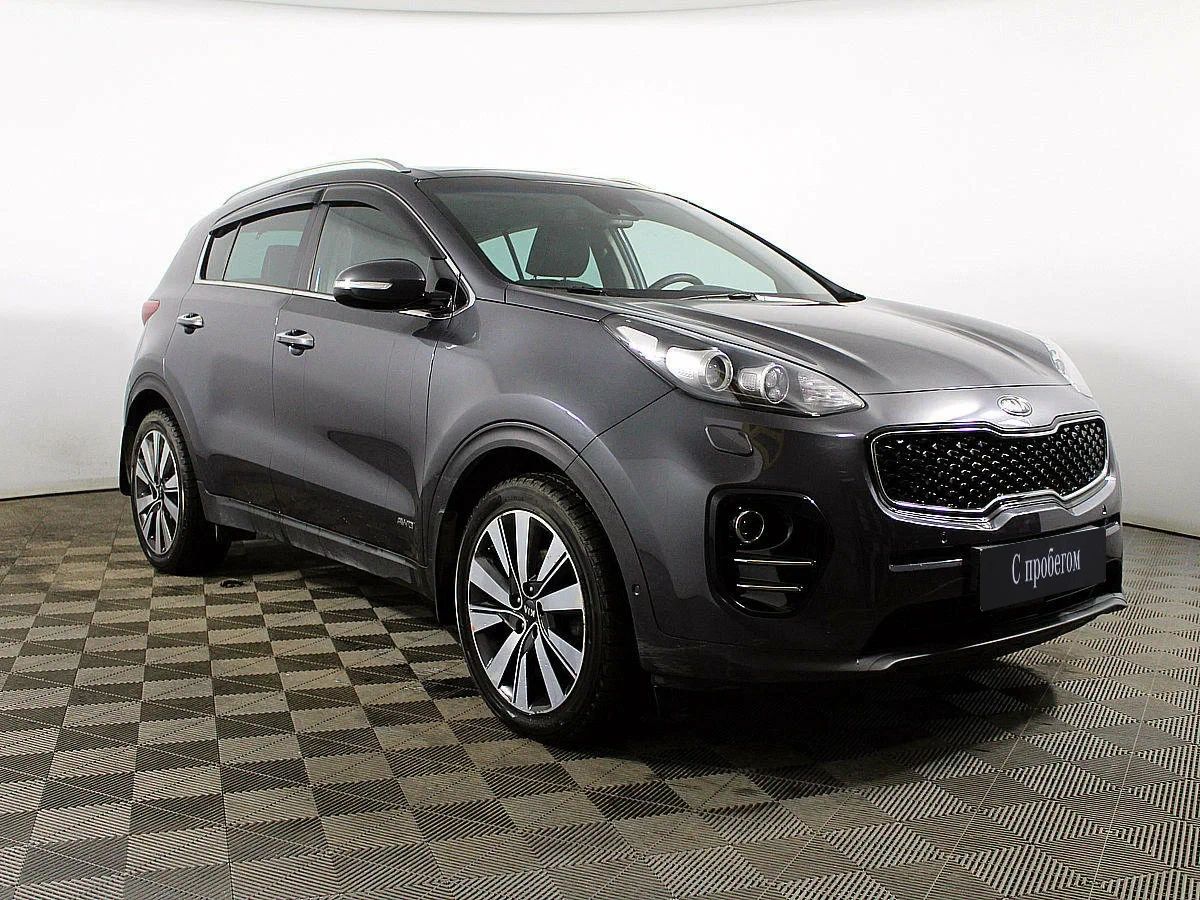 KIA Sportage, Серый, 2016, Автоматическая, 150 л.с., цена от 1 377 000 руб.