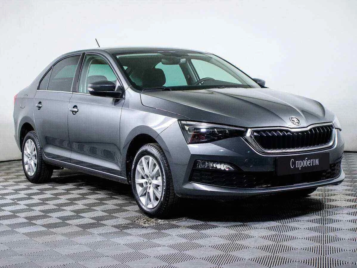 Skoda Rapid, Серый, 2021, Автоматическая, 110 л.с., цена от 1 300 000 руб.