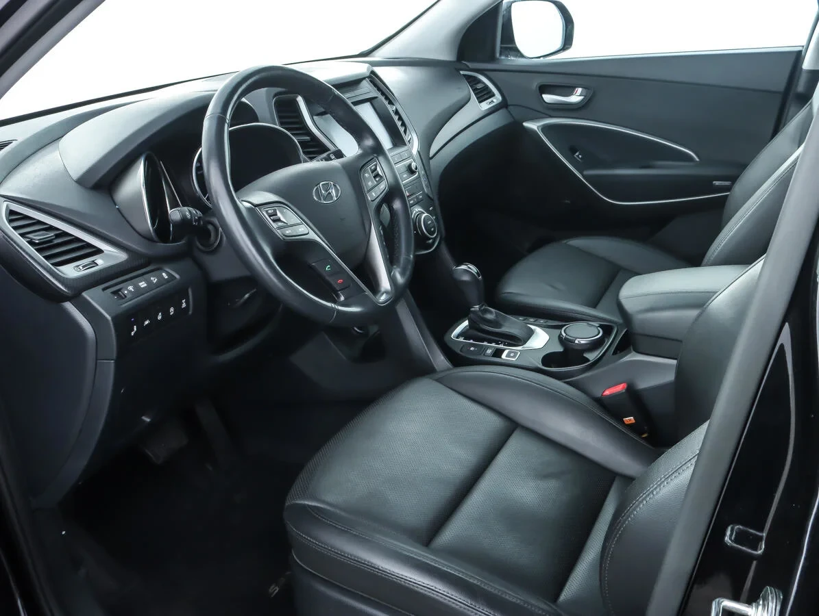 Hyundai Santa Fe, Черный, 2017, Автоматическая, 200 л.с., цена от 1 480 000 руб.