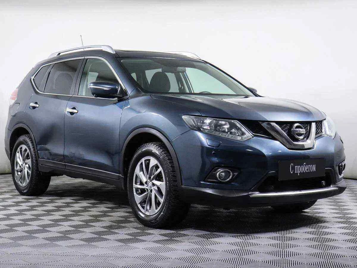 Nissan X-Trail, Синий, 2015, Вариатор, 144 л.с., цена от 933 000 руб.