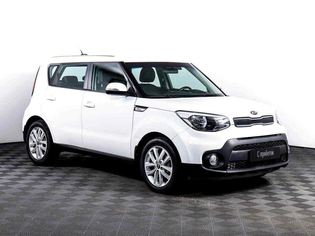 KIA Soul, Белый, 2018, Автоматическая, 132 л.с., цена от 1 100 000 руб.