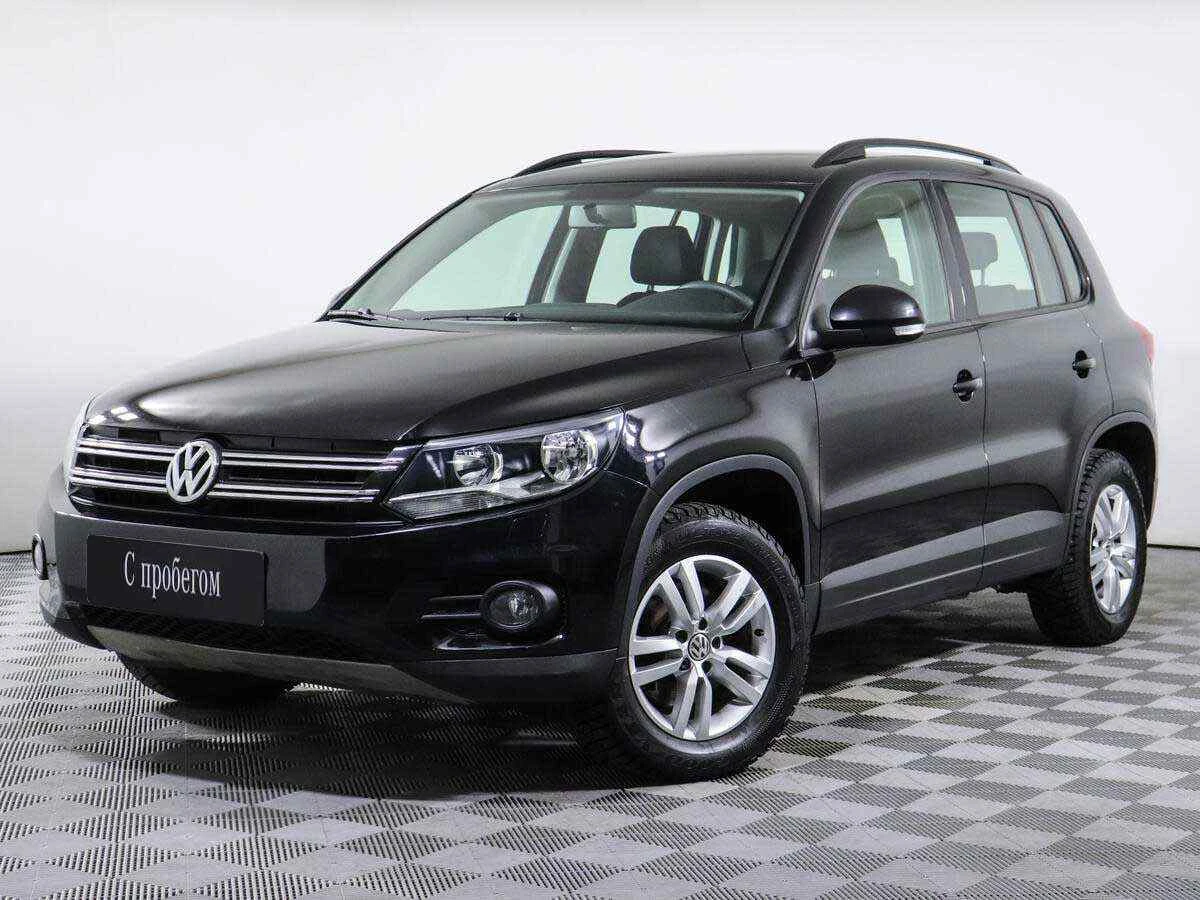 Volkswagen Tiguan, Черный, 2015, Автоматическая, 170 л.с., цена от 997 000 руб.