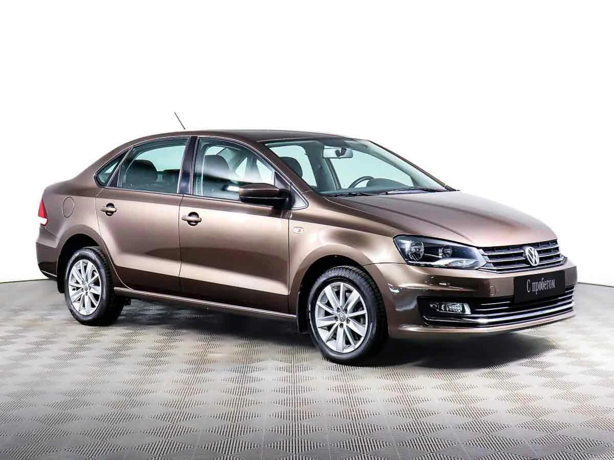 VOLKSWAGEN POLO, Коричневый, 2016, Автоматическая, 110 л.с., цена от 736 000 руб.