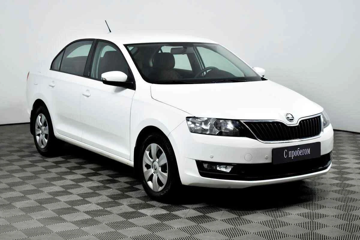 Skoda Rapid, Белый, 2019, Автоматическая, 110 л.с., цена от 830 000 руб.
