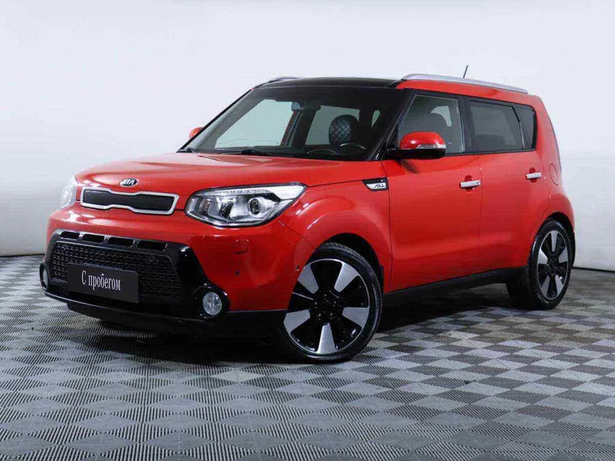 KIA Soul, Красный, 2015, Автоматическая, 128 л.с., цена от 910 000 руб.