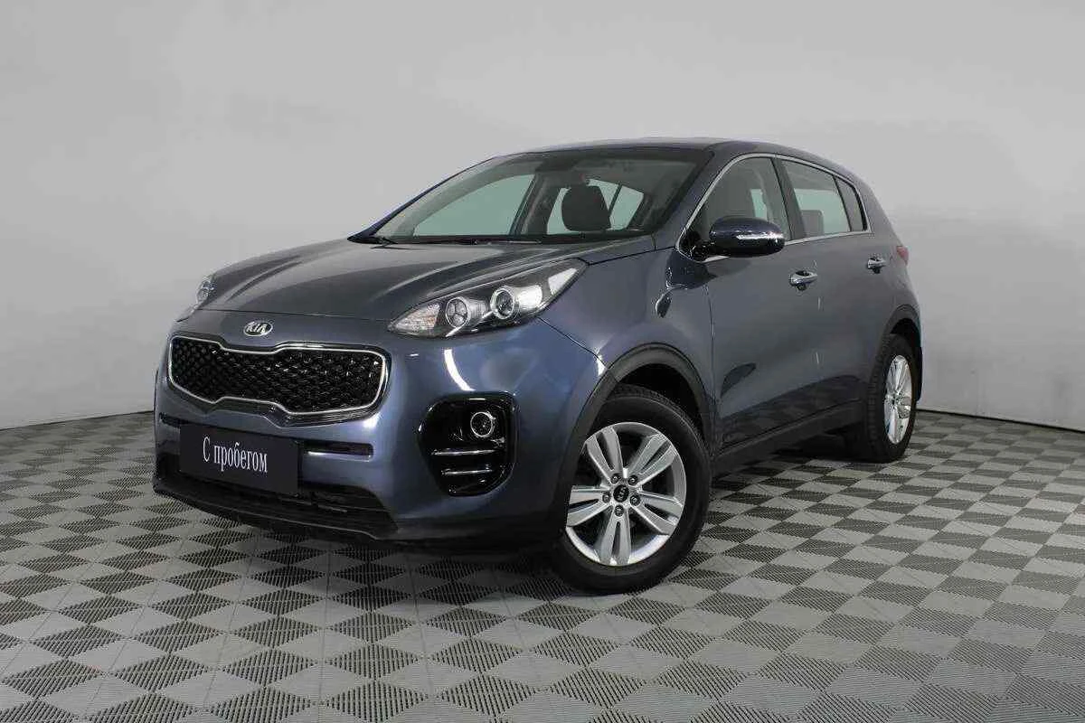 KIA Sportage, Синий, 2017, Автоматическая, 150 л.с., цена от 1 479 600 руб.