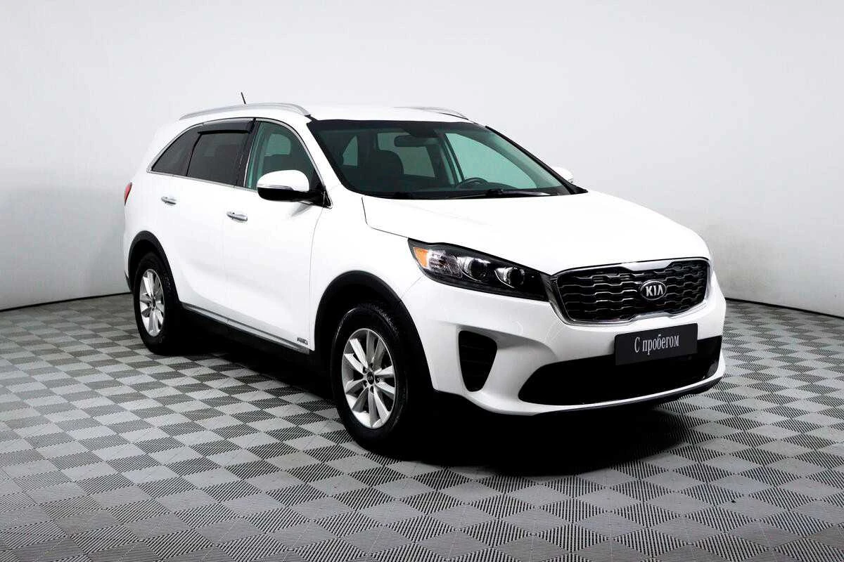 KIA SORENTO, Белый, 2019, Автоматическая, 188 л.с., цена от 1 808 000 руб.