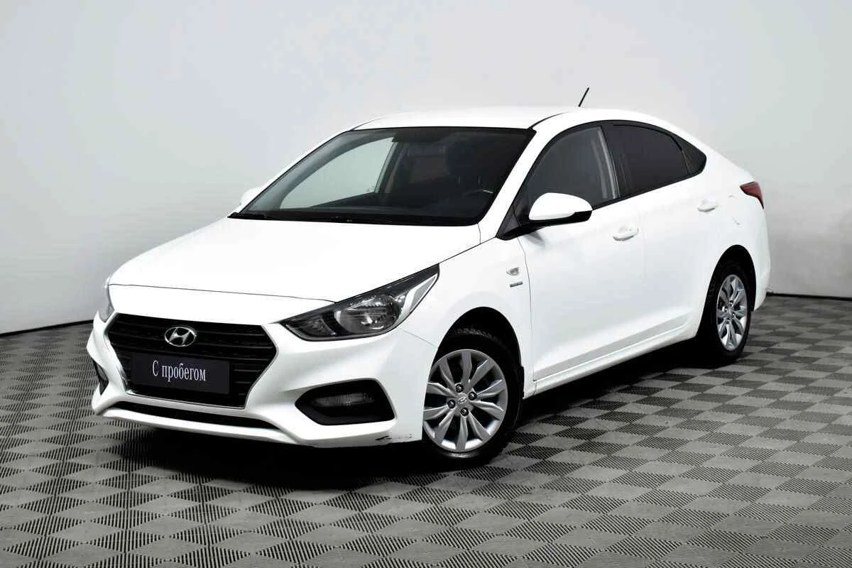Hyundai Solaris, Белый, 2019, Автоматическая, 123 л.с., цена от 609 000 руб.