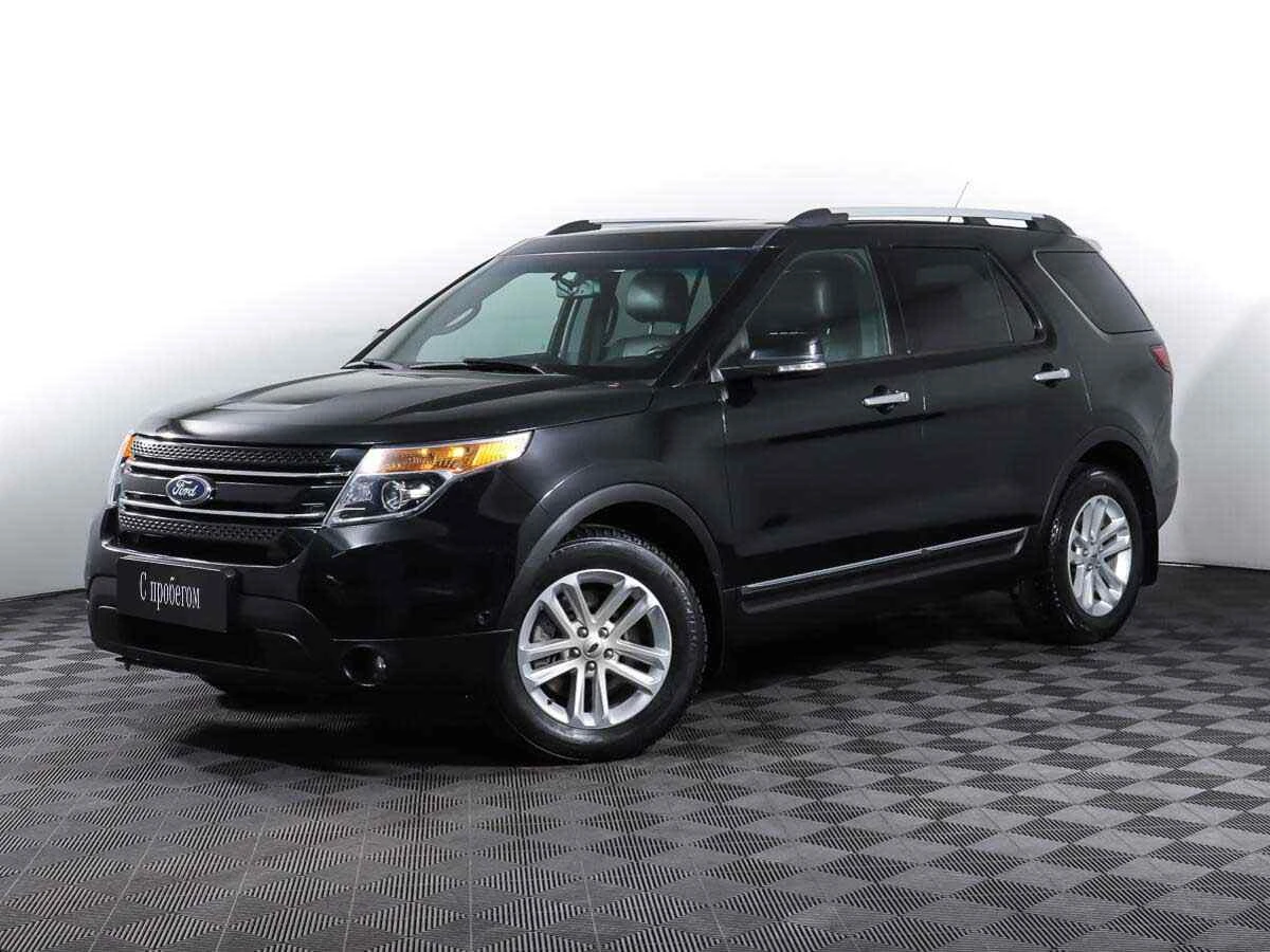 Ford Explorer, Черный, 2014, Автоматическая, 249 л.с., цена от 1 088 000 руб.