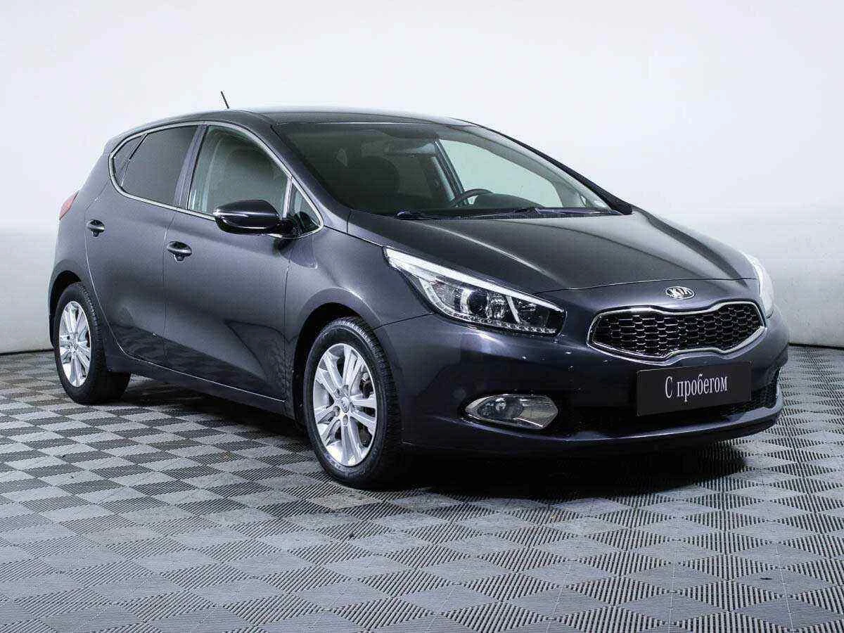 KIA Ceed, Серый, 2014, Автоматическая, 129 л.с., цена от 465 000 руб.