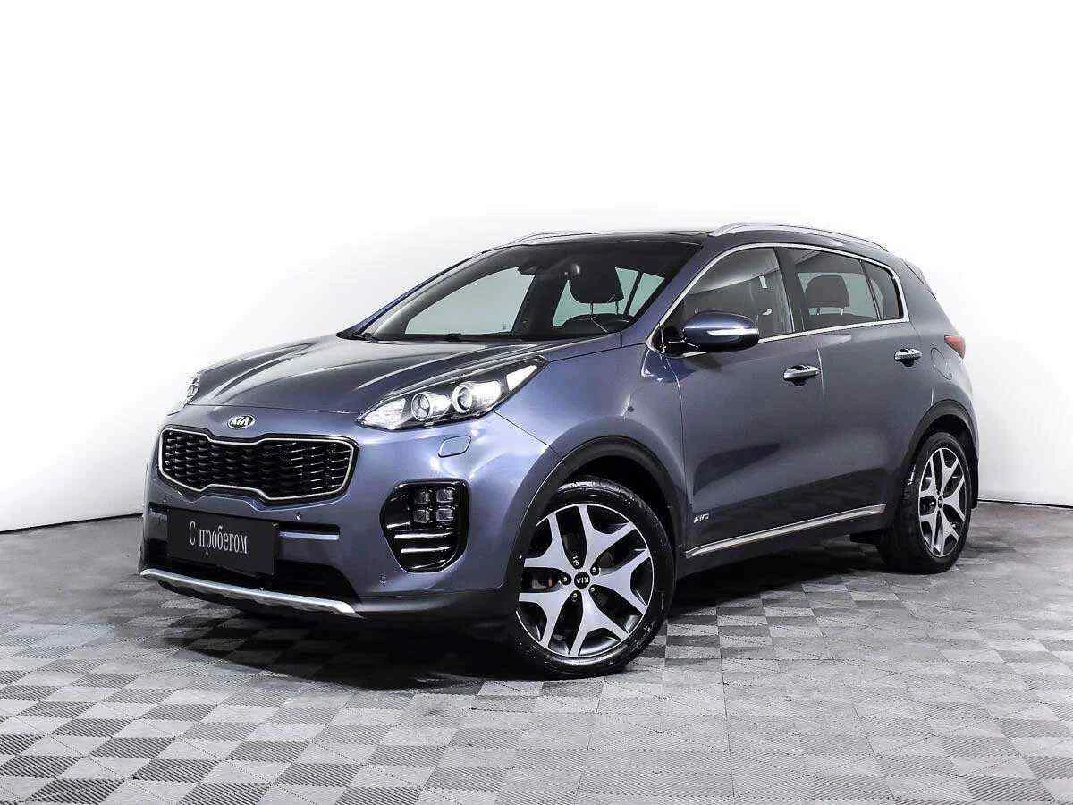 KIA Sportage, Синий, 2016, Робот, 177 л.с., цена от 1 407 400 руб.