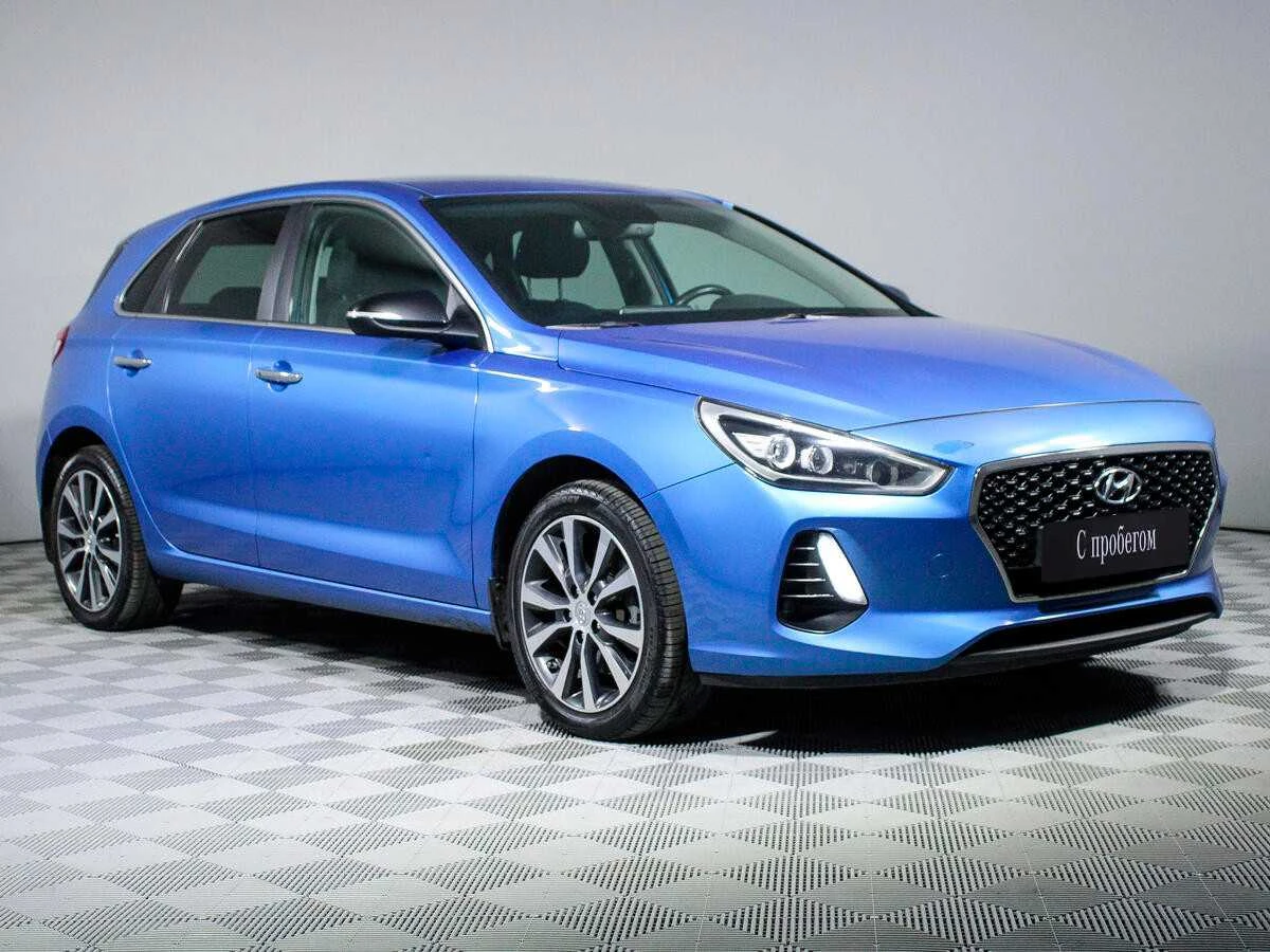 HYUNDAI I30, Синий, 2017, Робот, 140 л.с., цена от 992 000 руб.