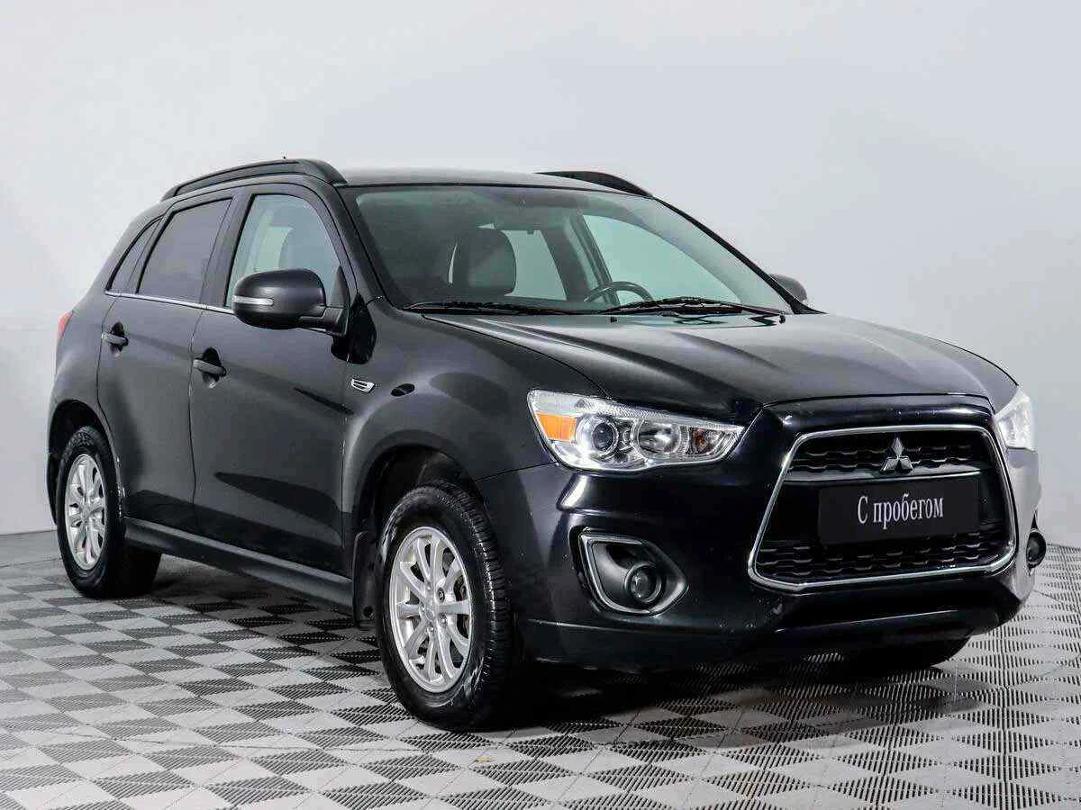 Mitsubishi ASX, Черный, 2013, Вариатор, 140 л.с., цена от 578 000 руб.