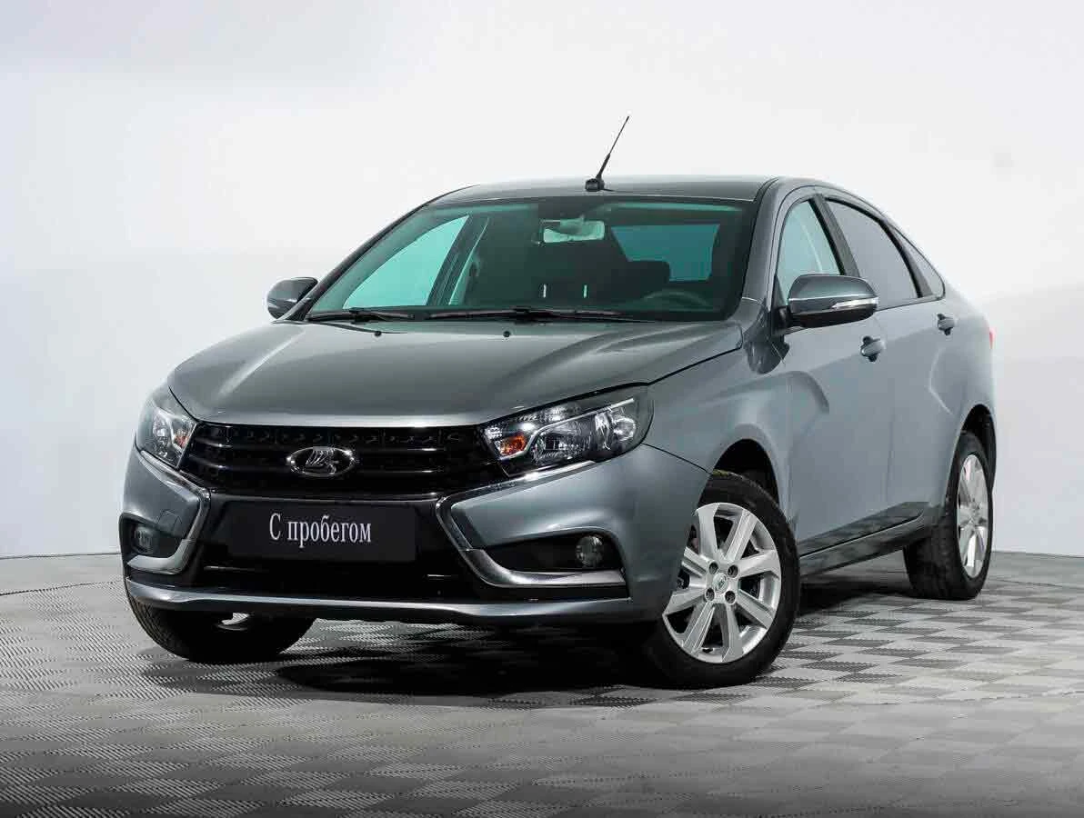 LADA VESTA, Серый, 2020, Вариатор, 113 л.с., цена от 824 000 руб.