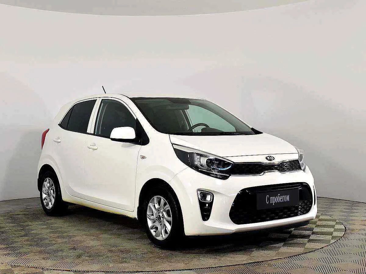 KIA Picanto, Белый, 2018, Автоматическая, 84 л.с., цена от 843 000 руб.