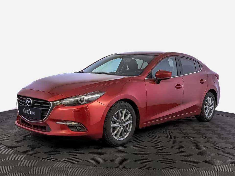MAZDA 3, Красный, 2018, Автоматическая, 120 л.с., цена от 1 128 000 руб.