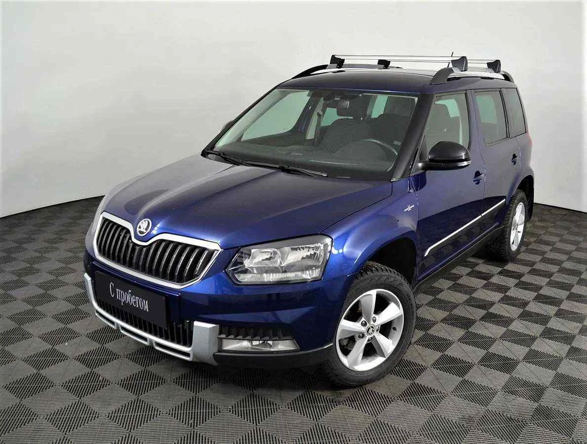Skoda Yeti, Синий, 2016, Робот, 125 л.с., цена от 999 000 руб.