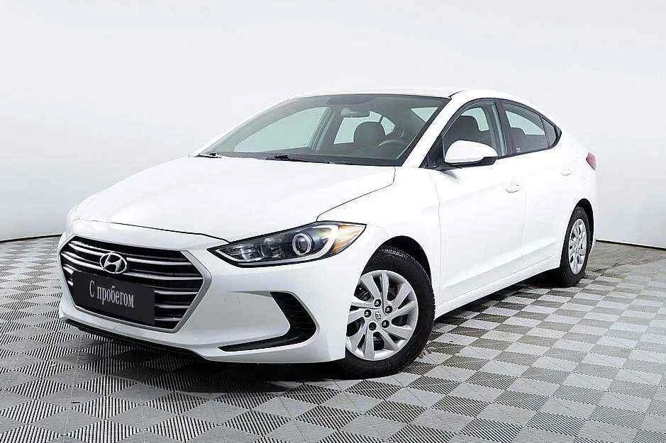 Hyundai Elantra, Белый, 2017, Автоматическая, 150 л.с., цена от 878 000 руб.