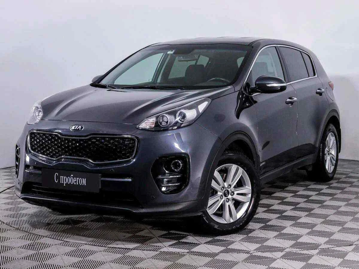 KIA Sportage, Серый, 2017, Автоматическая, 150 л.с., цена от 1 607 000 руб.