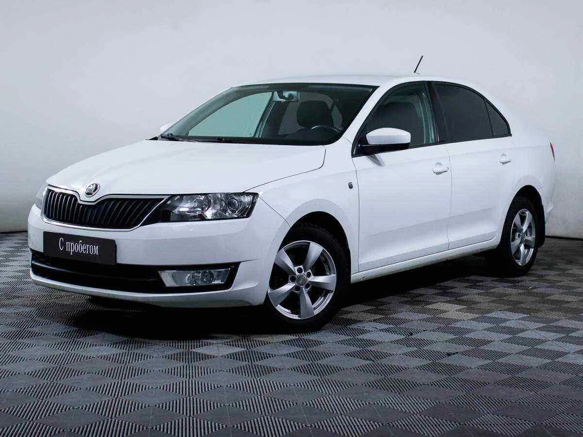 Skoda Rapid, Белый, 2017, Робот, 125 л.с., цена от 580 000 руб.