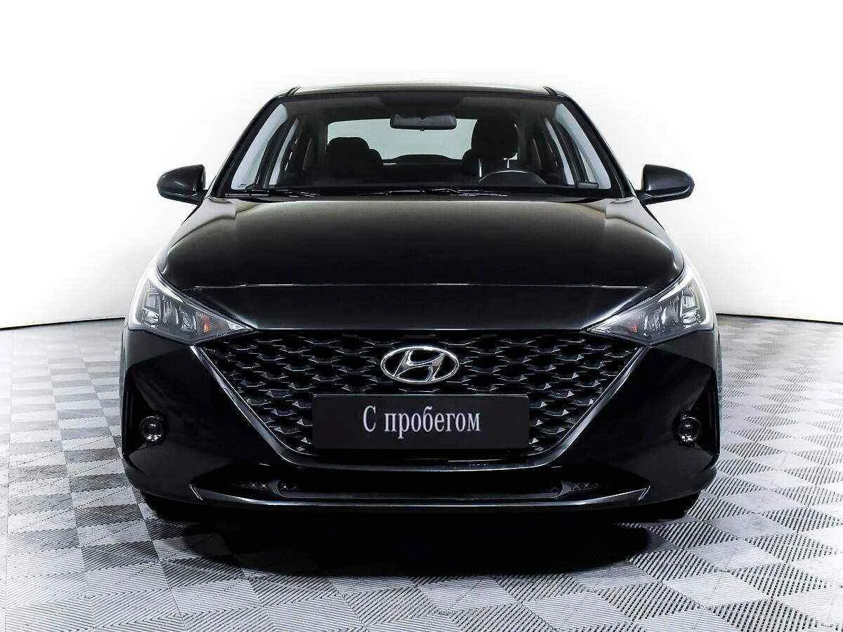 Hyundai Solaris, Черный, 2021, Автоматическая, 123 л.с., цена от 1 058 000 руб.