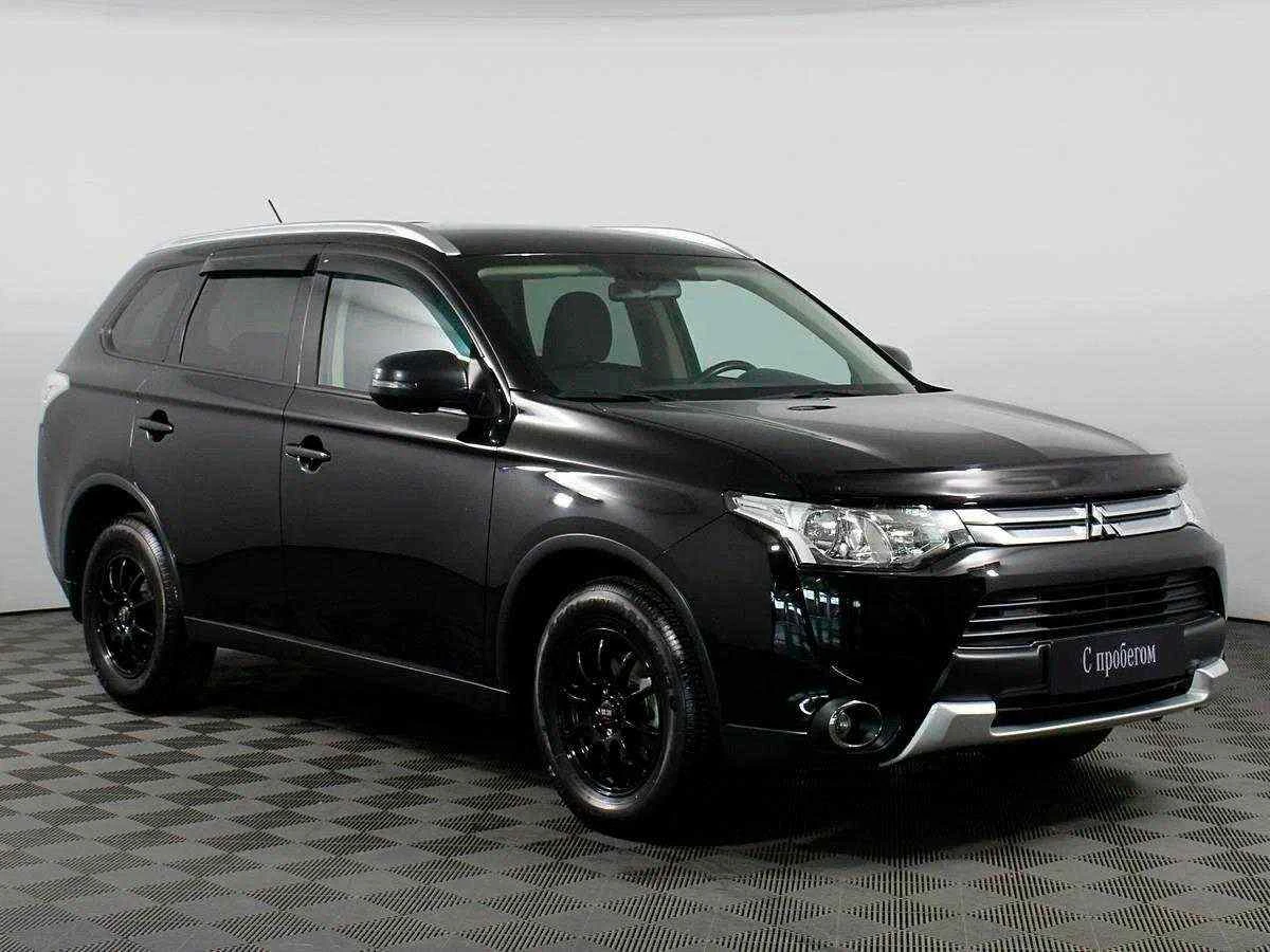 Mitsubishi Outlander, Черный, 2014, Вариатор, 167 л.с., цена от 1 019 000 руб.