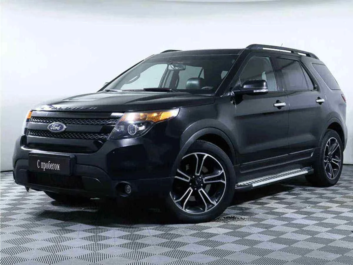 Ford Explorer, Черный, 2015, Автоматическая, 345 л.с., цена от 1 350 000 руб.