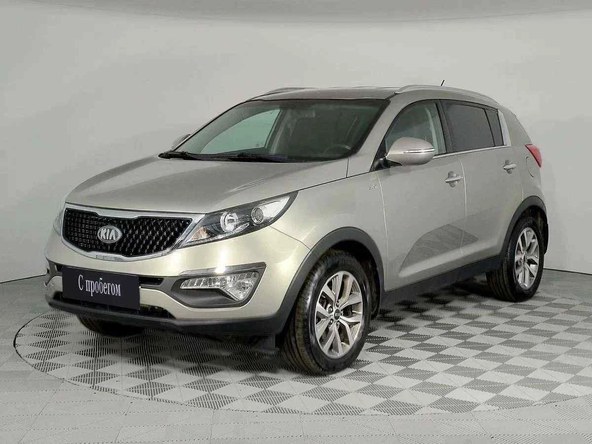 KIA Sportage, Серебряный, 2015, Автоматическая, 150 л.с., цена от 1 193 000 руб.