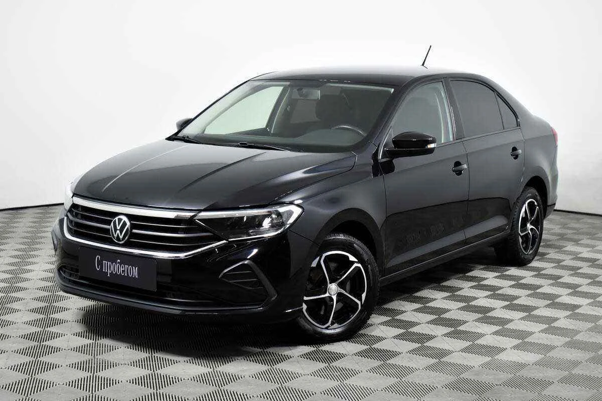 Volkswagen Polo, Черный, 2021, Автоматическая, 110 л.с., цена от 1 485 000 руб.