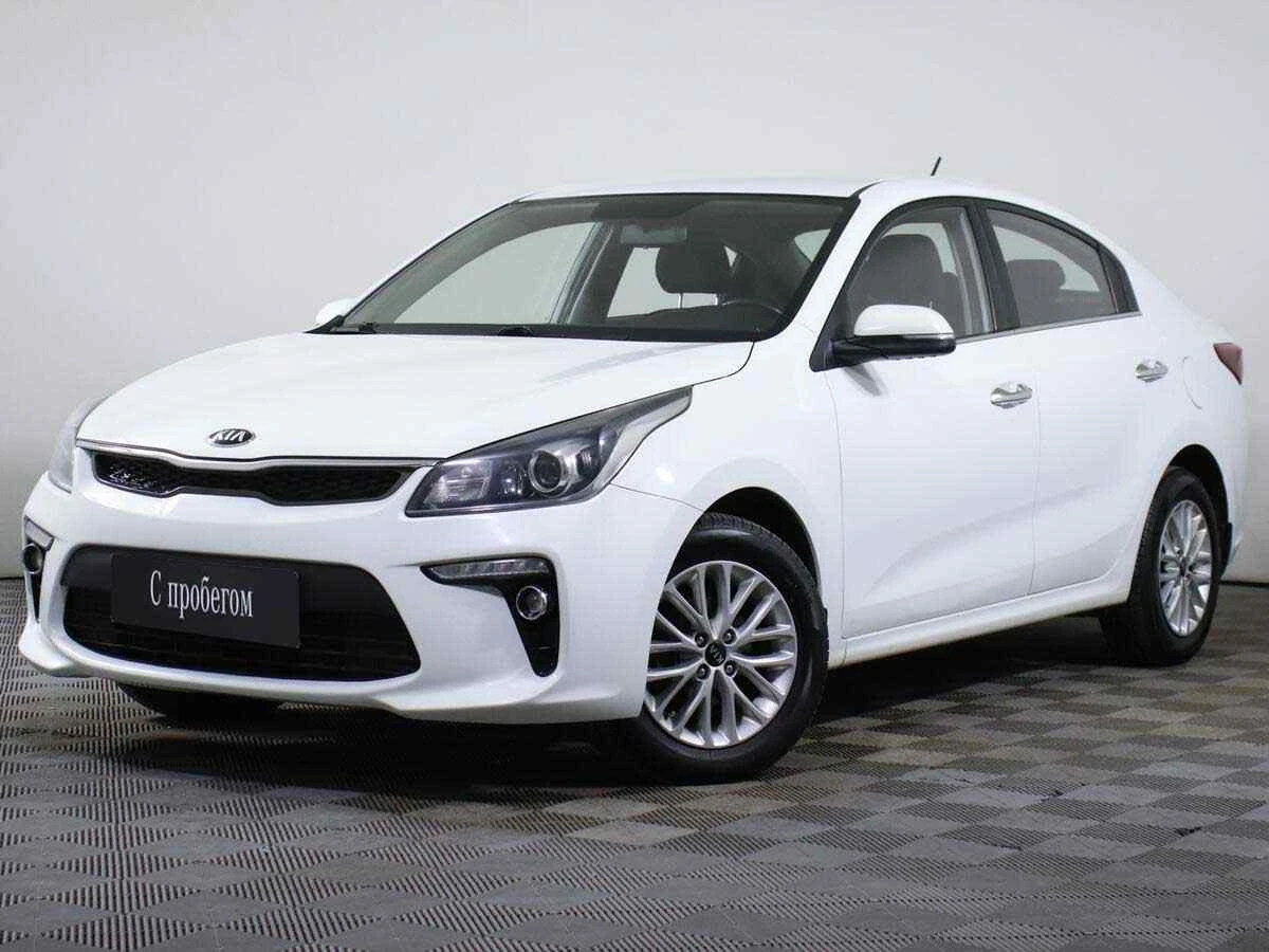KIA Rio, Белый, 2017, Автоматическая, 123 л.с., цена от 580 000 руб.