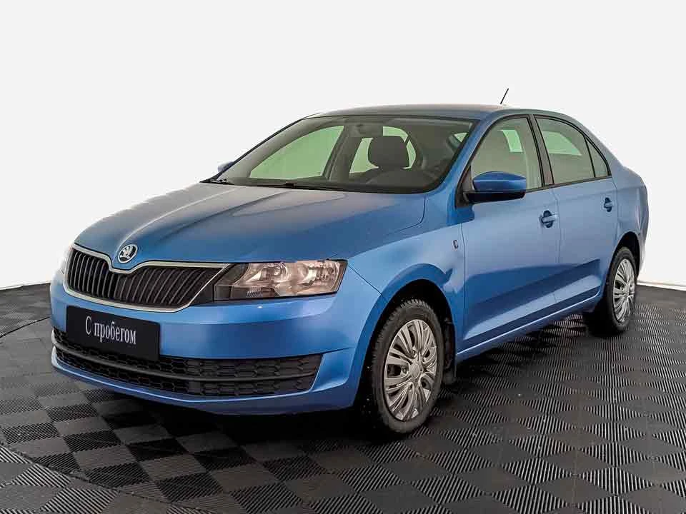 SKODA RAPID, Синий, 2014, Механическая, 105 л.с., цена от 572 800 руб.