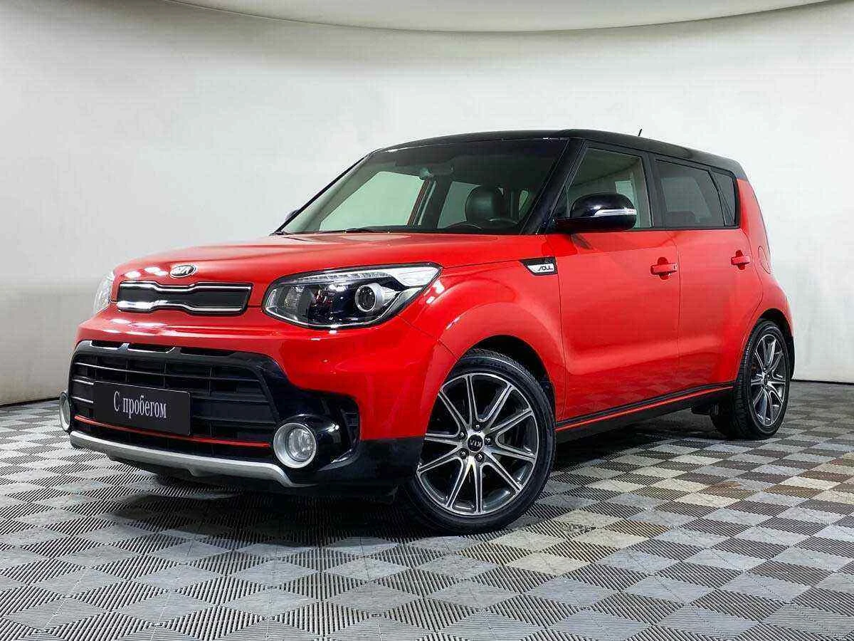 KIA Soul, Красный, 2017, Автоматическая, 204 л.с., цена от 940 000 руб.