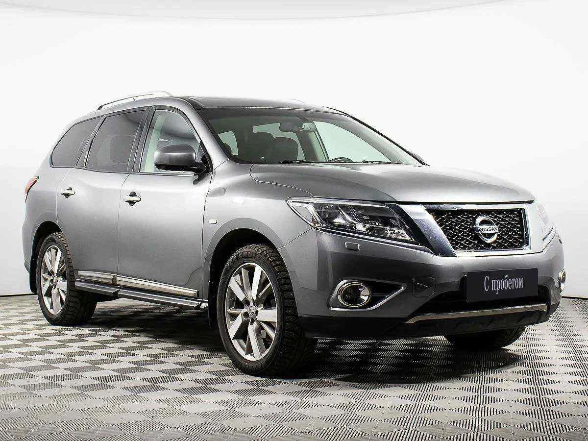Nissan Pathfinder, Серый, 2014, Вариатор, 249 л.с., цена от 1 430 000 руб.