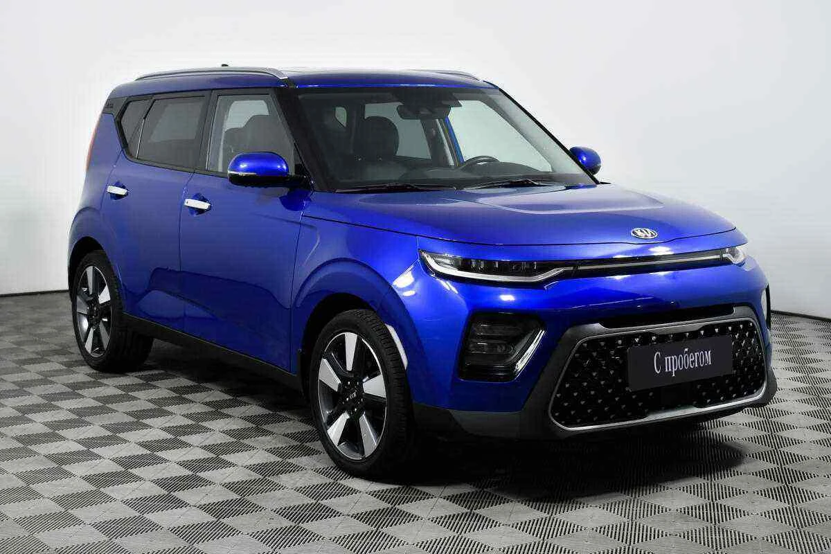 KIA Soul, Синий, 2021, Автоматическая, 123 л.с., цена от 1 488 000 руб.