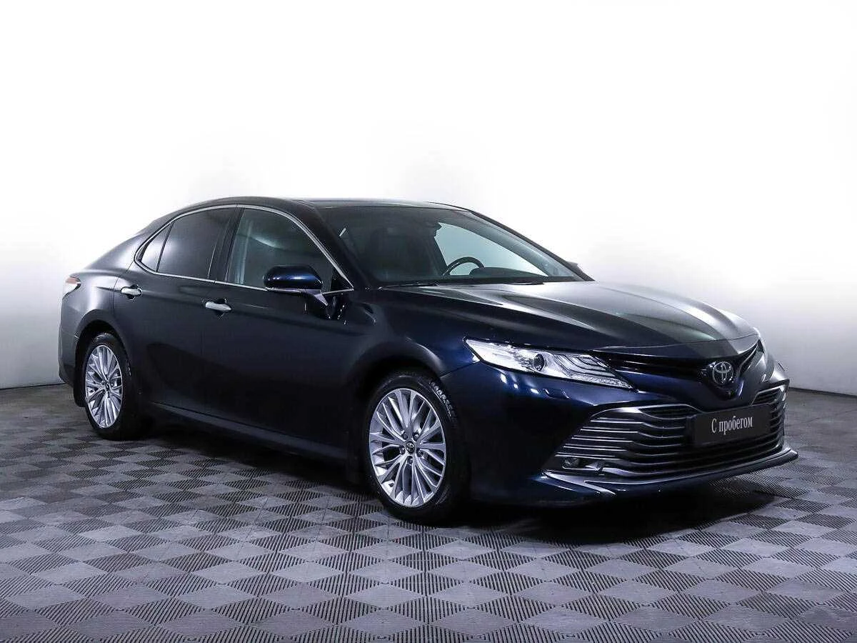 TOYOTA CAMRY, Синий, 2019, Автоматическая, 249 л.с., цена от 2 168 000 руб.