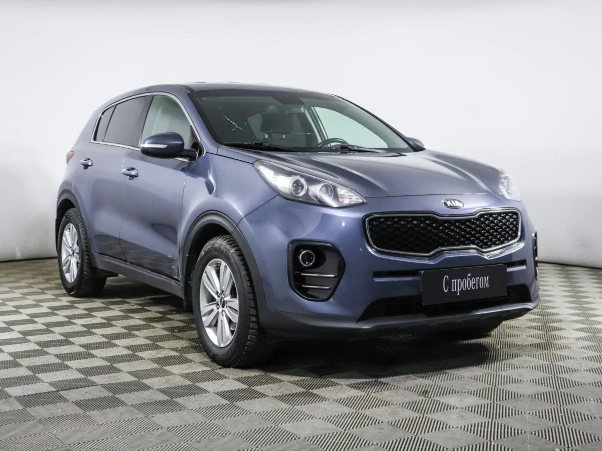 KIA Sportage, Синий, 2018, Автоматическая, 150 л.с., цена от 1 621 900 руб.
