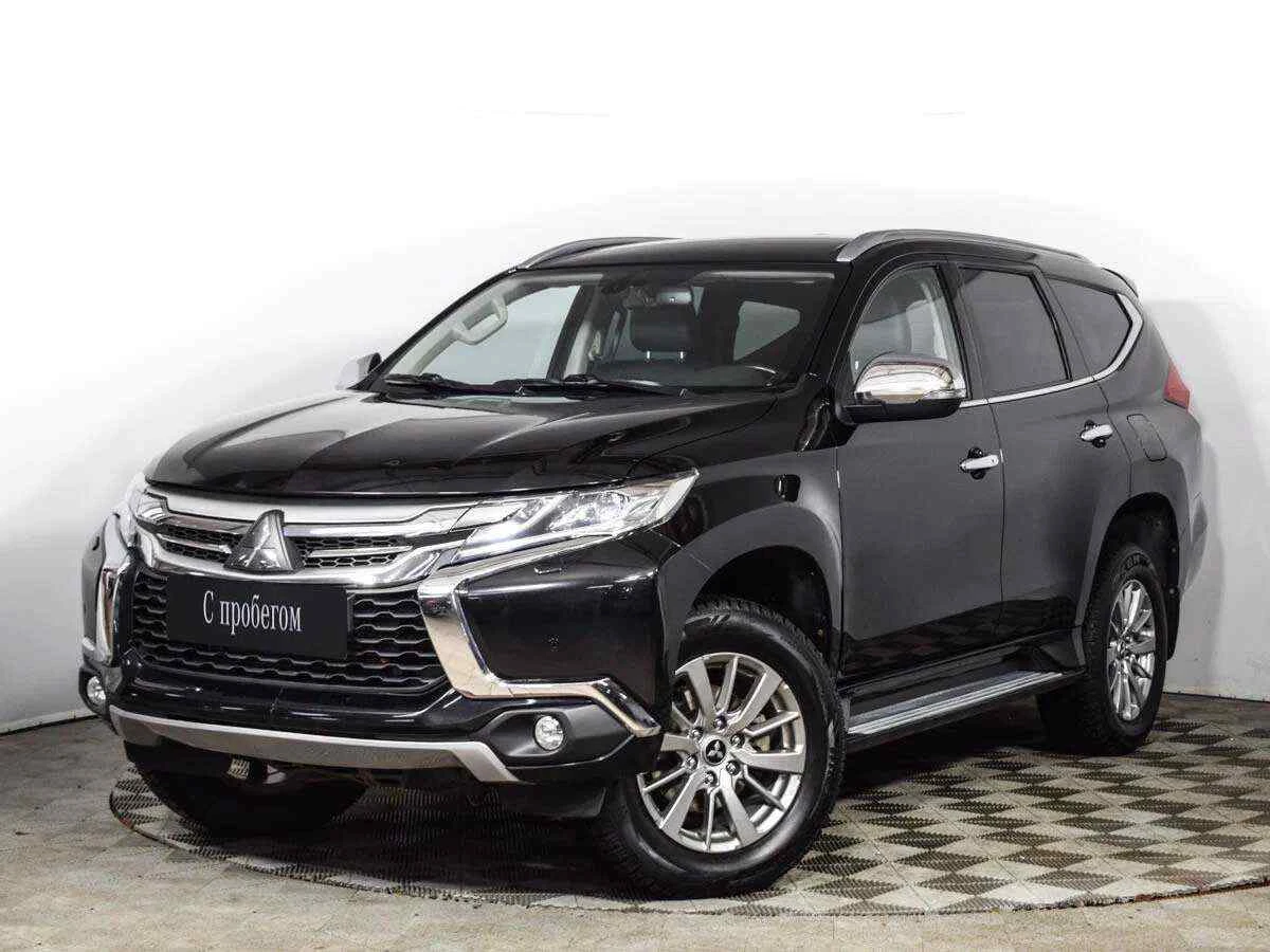 Mitsubishi Pajero Sport, Черный, 2018, Автоматическая, 181 л.с., цена от 2 455 100 руб.