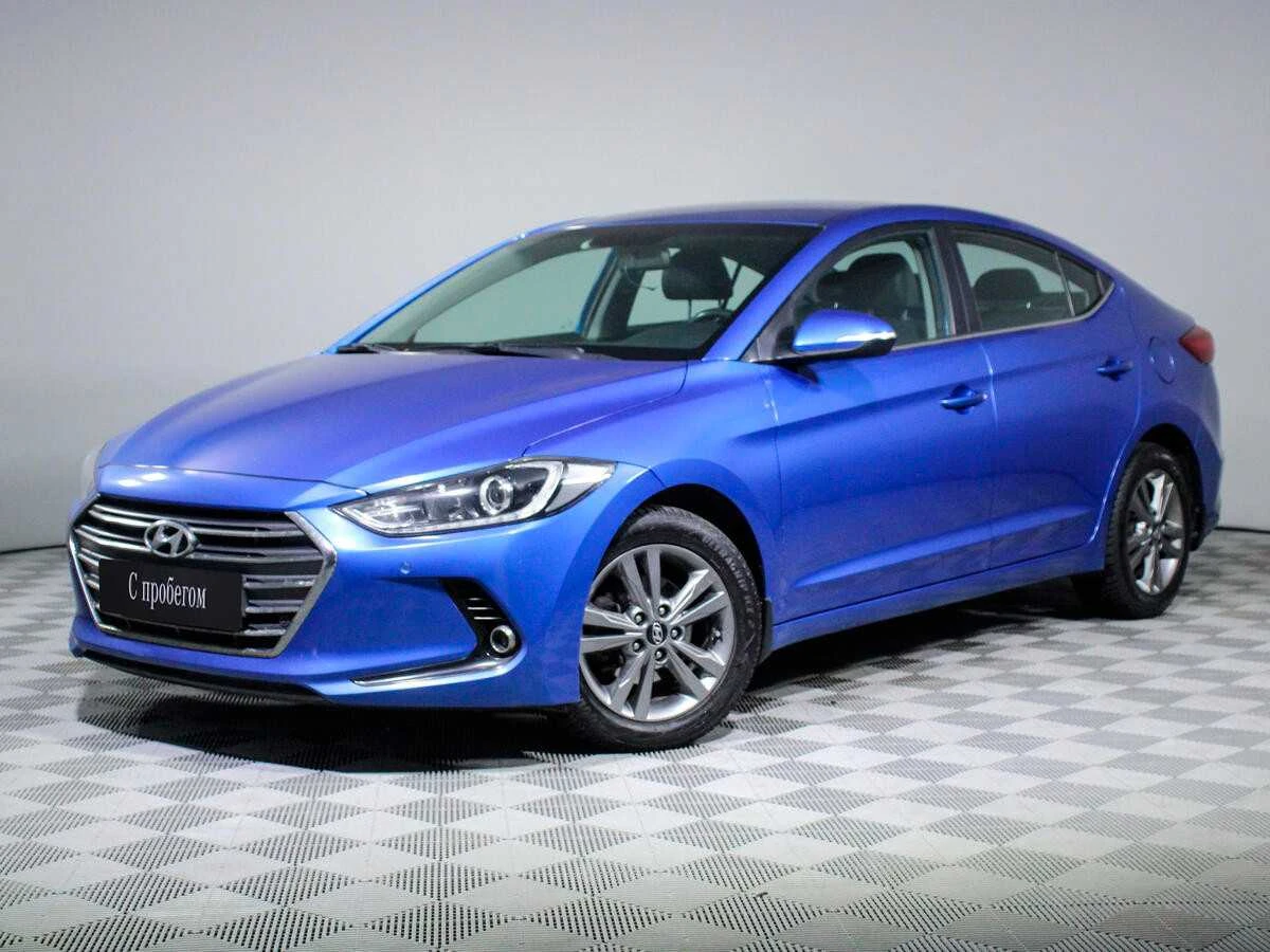 HYUNDAI ELANTRA, Синий, 2017, Автоматическая, 150 л.с., цена от 1 168 000 руб.