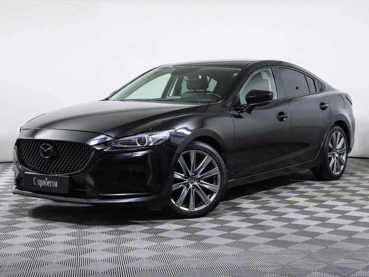 Mazda 6, Черный, 2019, Автоматическая, 194 л.с., цена от 1 500 000 руб.