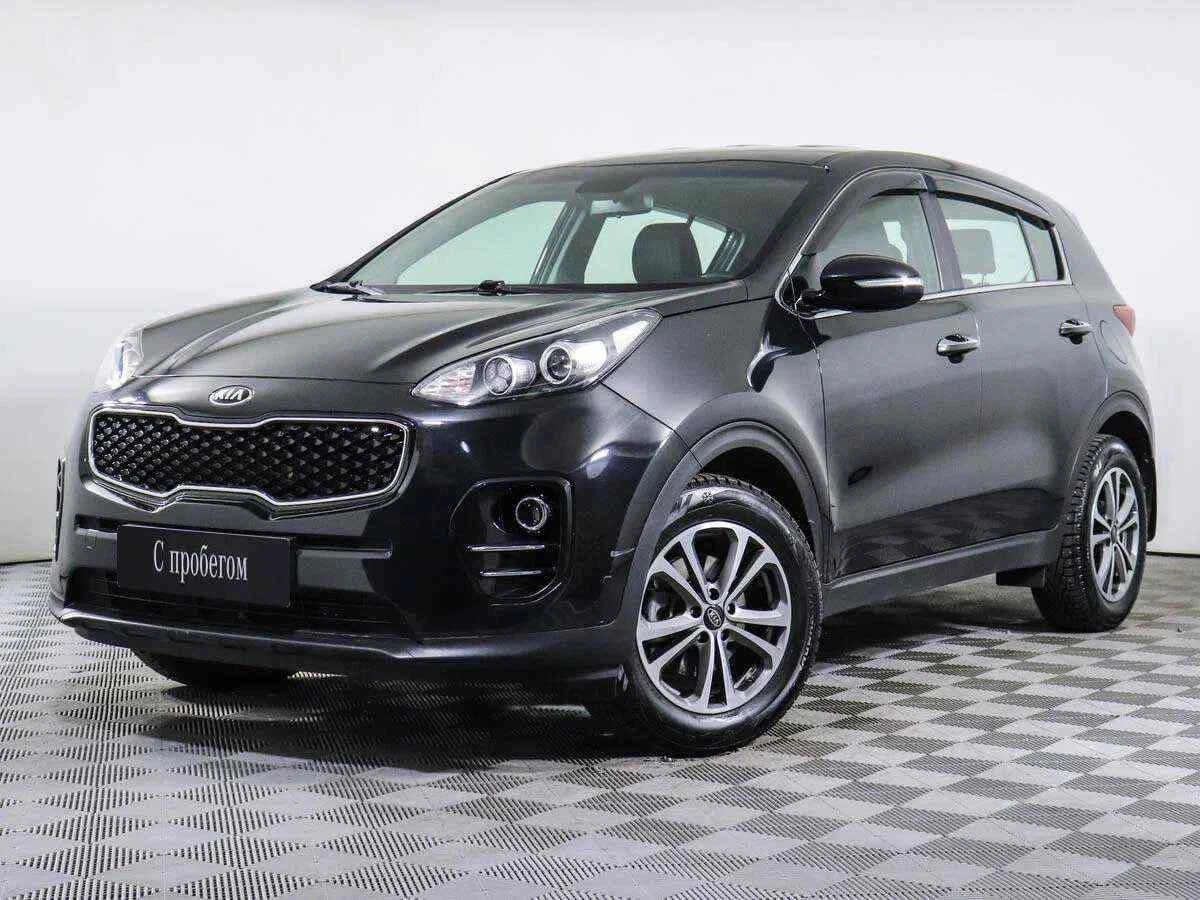 KIA Sportage, Черный, 2017, Автоматическая, 150 л.с., цена от 1 671 800 руб.