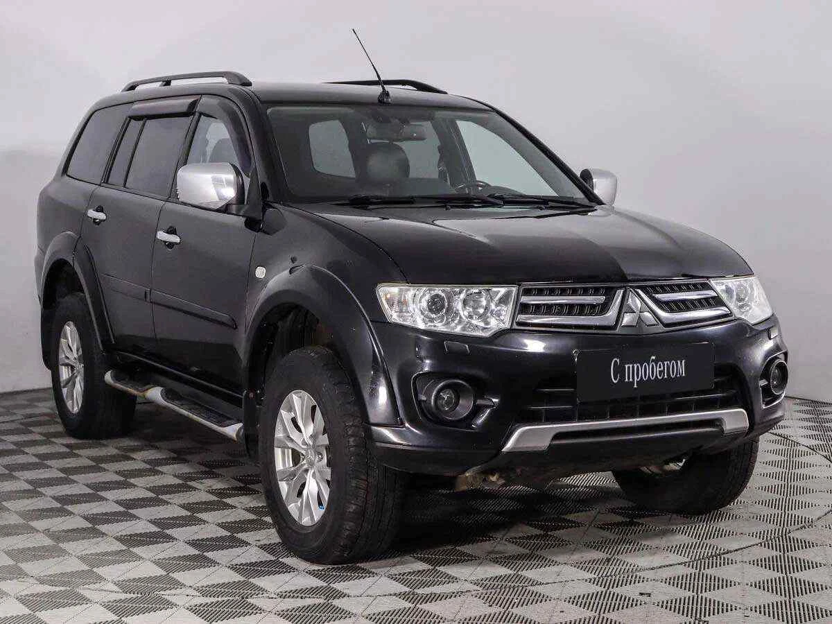Mitsubishi Pajero Sport, Черный, 2014, Автоматическая, 178 л.с., цена от 1 402 900 руб.