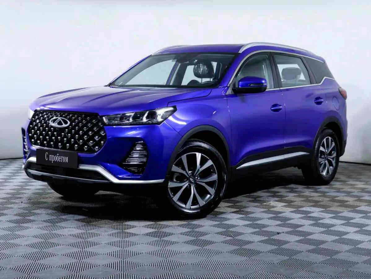 Chery Tiggo 7 Pro, Синий, 2022, Вариатор, 147 л.с., цена от 2 086 000 руб.