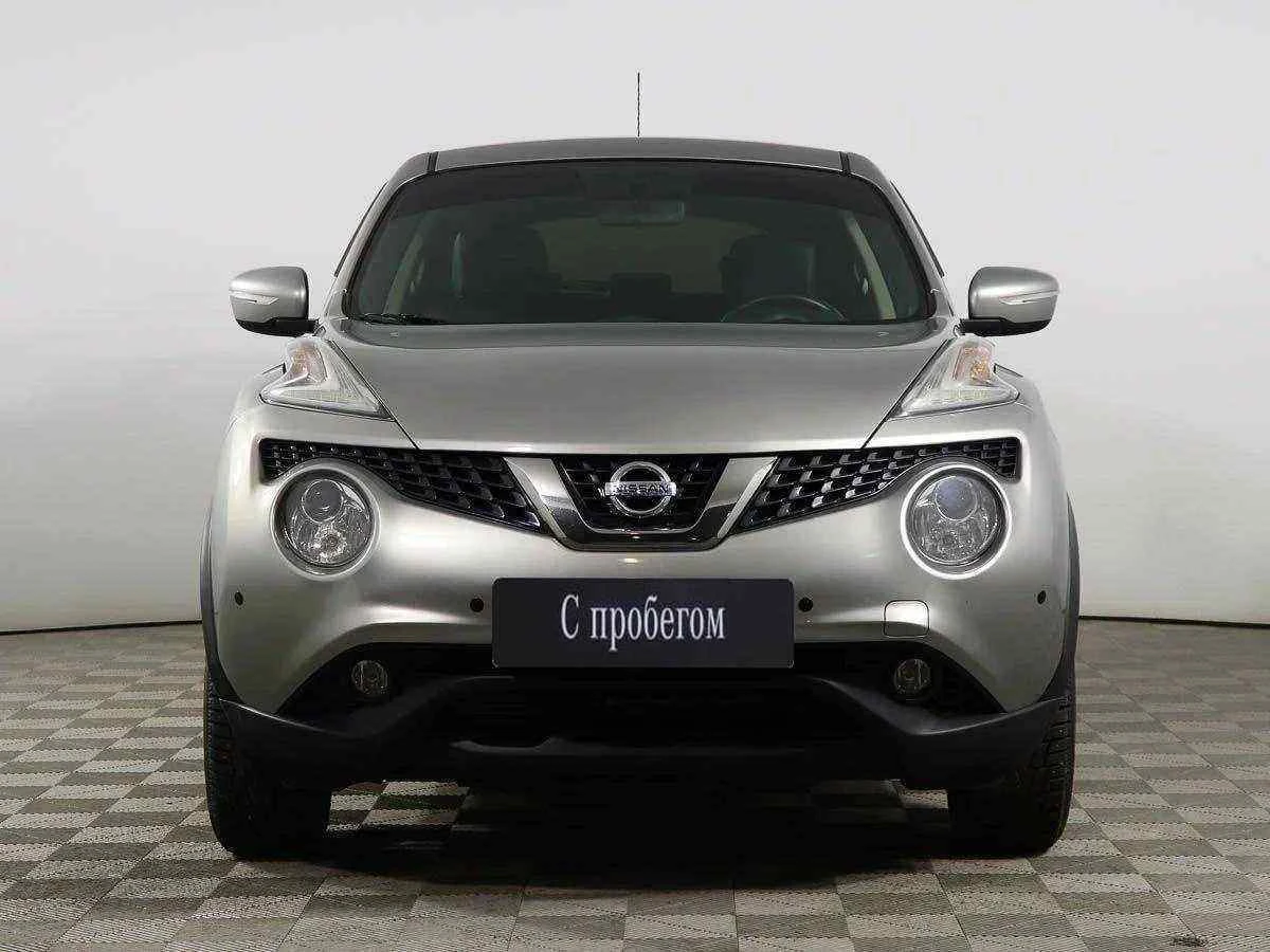 Nissan Juke, Серебряный, 2015, Вариатор, 117 л.с., цена от 1 215 000 руб.