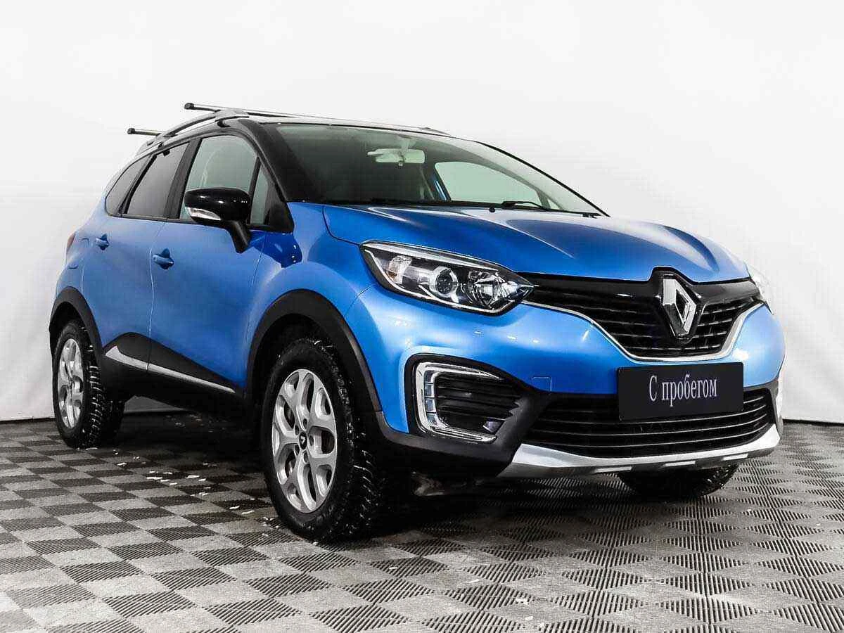 Renault Kaptur, Голубой, 2017, Автоматическая, 143 л.с., цена от 695 000 руб.